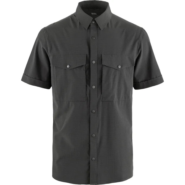 Abisko Trekking Shirt SS M Dark Navy XS