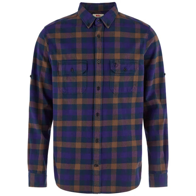 Skog Relaxed Shirt M Autumn Leaf-Wood Brown XS Secondary image