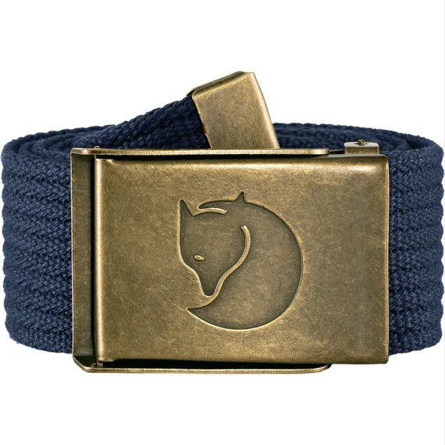 Canvas Brass Belt Black One Size Secondary image