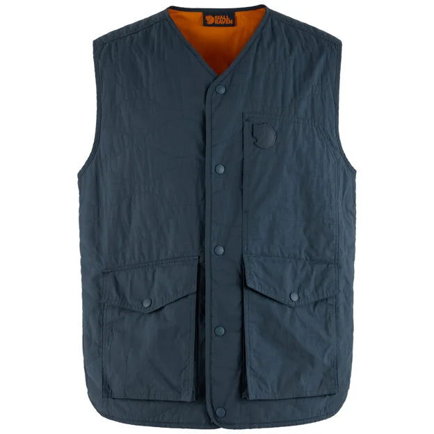 Samlaren Reversible Vest Mountain Blue-Field Orange XXS Main image