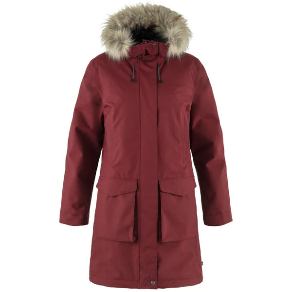 Nuuk Lite Parka W Bordeaux Red XXS