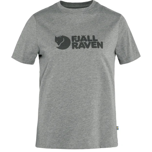 Fjällräven Logo Tee W Grey-Melange XXS