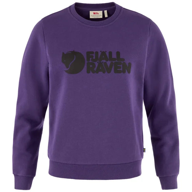 Fjällräven Logo Sweater W Grey-Melange XXS