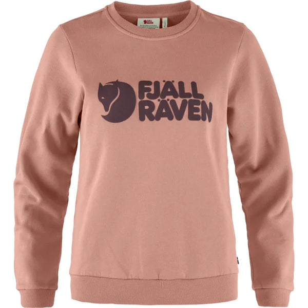 Fjällräven Logo Sweater W Grey-Melange XXS