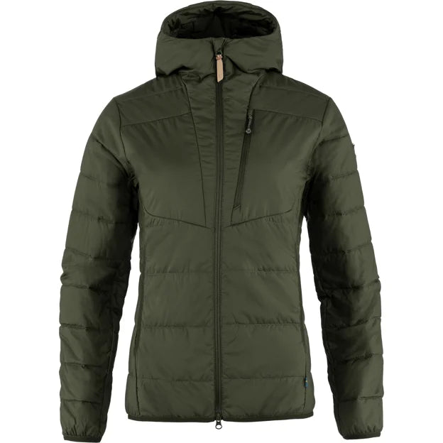 Keb Padded Hoodie W Black XXS