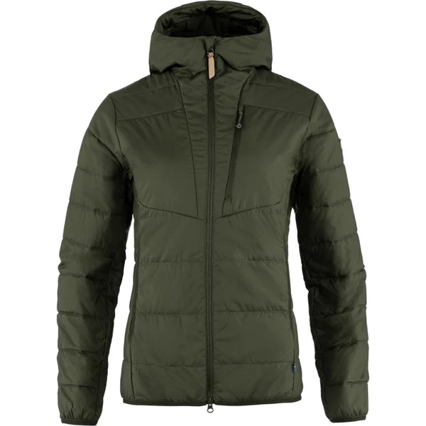 Keb Padded Hoodie W Black XXS