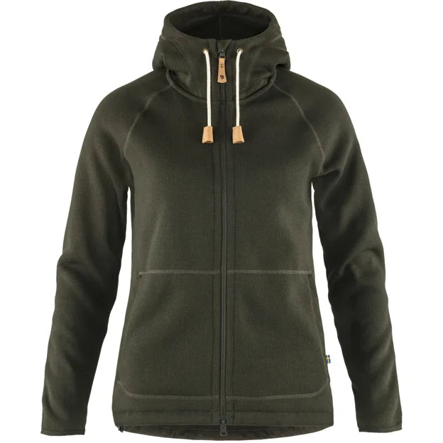 Övik Fleece Hoodie W Navy XXS