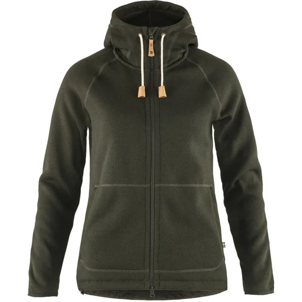 Övik Fleece Hoodie W Navy XXS