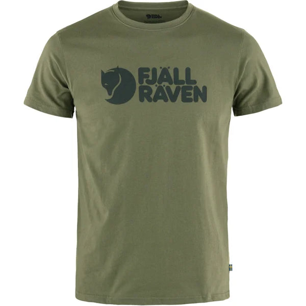 Fjällräven Logo T-shirt Ochre XS