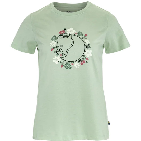 Fjällblomster Fox T-shirt W Chalk White XXS