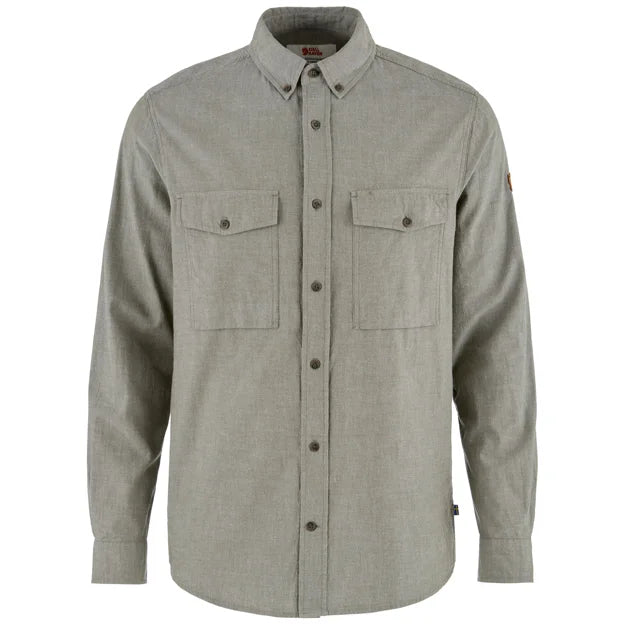 Övik Chambray Shirt LS M Fossil XS Secondary image
