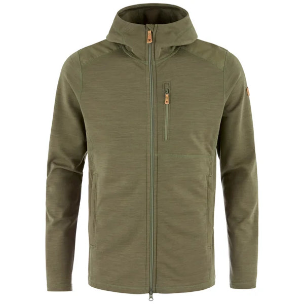 Keb Fleece Hoodie M Buckwheat Brown XS