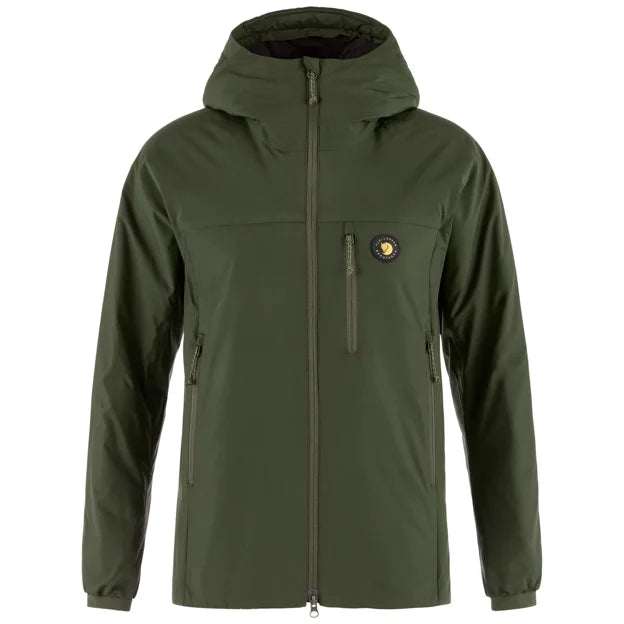 Bergtagen 60 Insulation Jkt W Mustard Yellow-Mountain Blue XXS