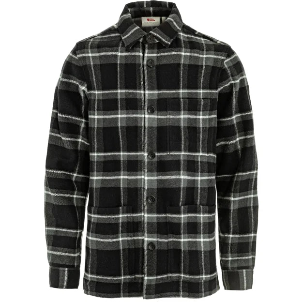 Övik Wool Shirt M Black-Dk.Grey XS Main image