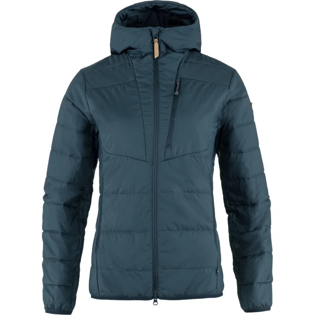 Keb Padded Hoodie W Black XXS
