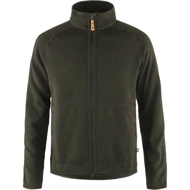 Övik Fleece Zip Sweater M Dark Grey XS Secondary image