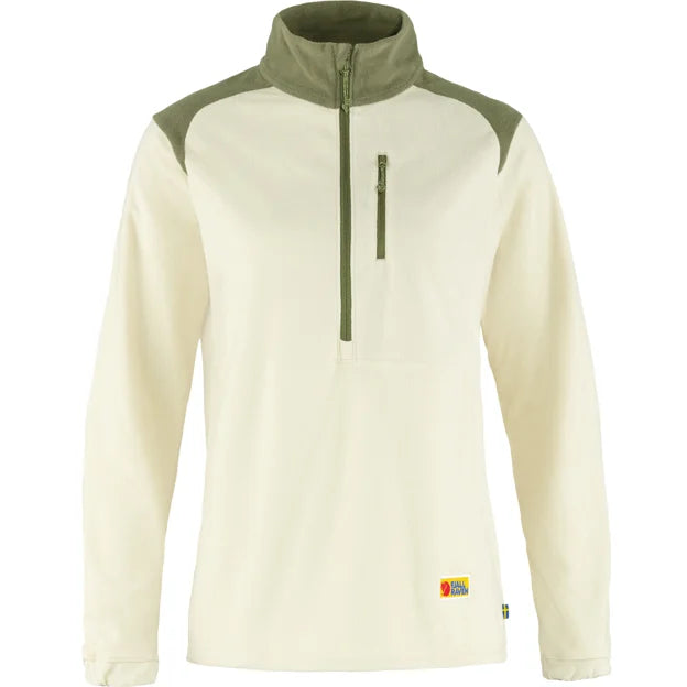 Vardag Lite Fleece W Chalk White-Light Olive XXS Main image