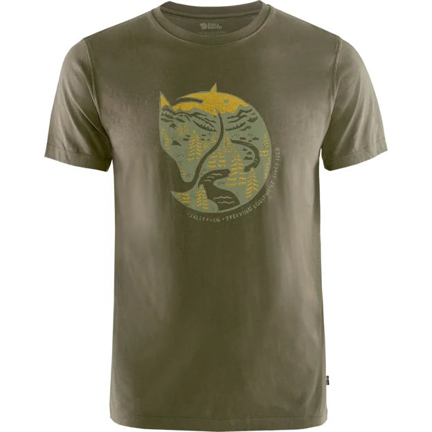 Arctic Fox T-shirt M Dark Olive XS