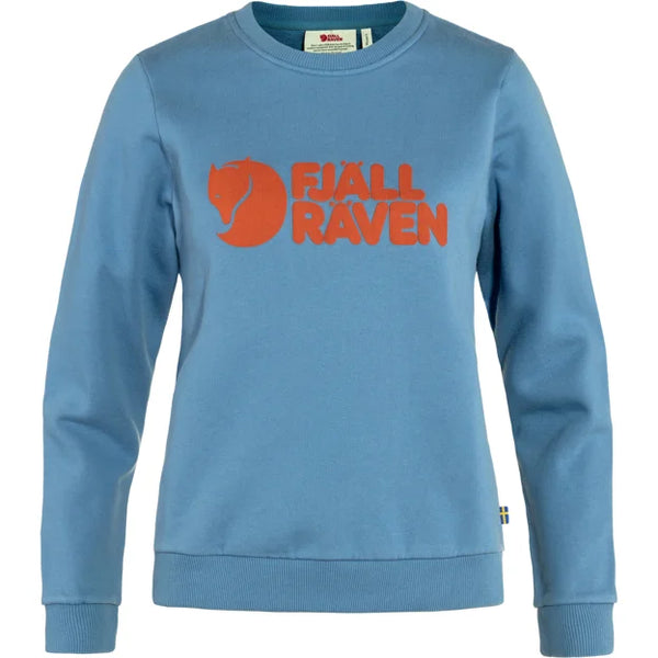 Fjällräven Logo Sweater W Grey-Melange XXS
