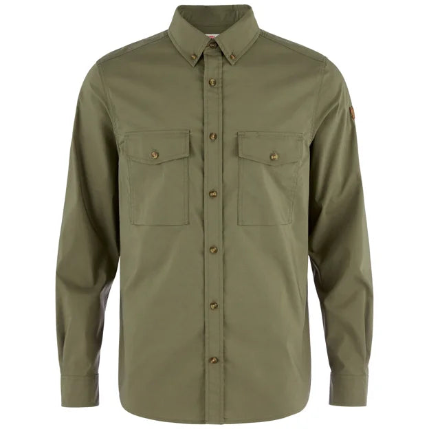 Övik G-1000 Shirt LS M Suede Brown XS Main image