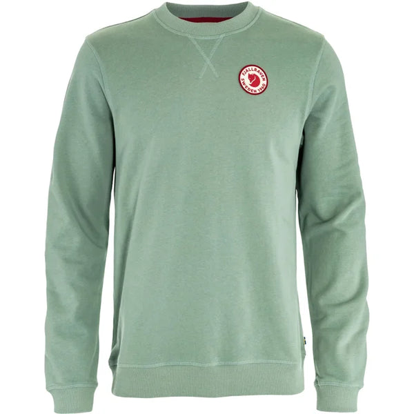 1960 Logo Badge Sweater M Grey-Melange XS