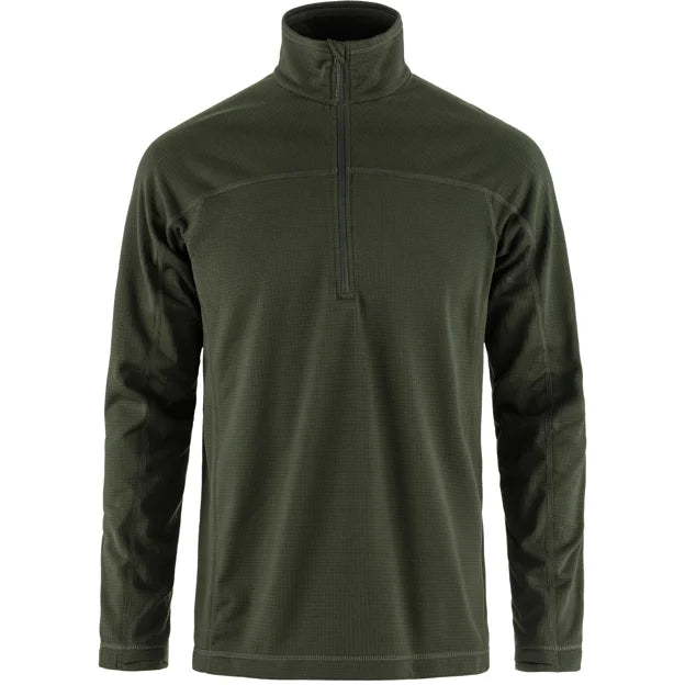 Abisko Lite Fleece Half Zip M Buckwheat Brown XS