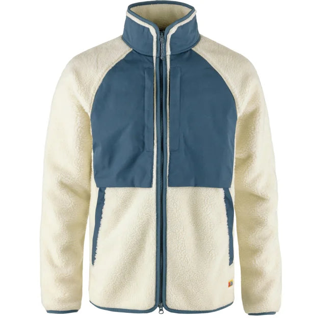 Vardag Pile Jacket M Chalk White-Indigo Blue XS Main image