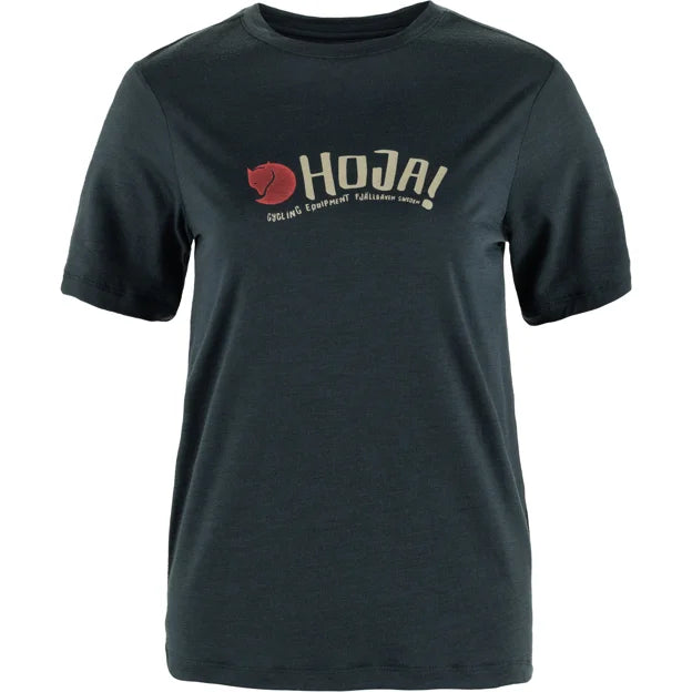 Hoja Wool T-shirt W Dark Navy XXS Main image