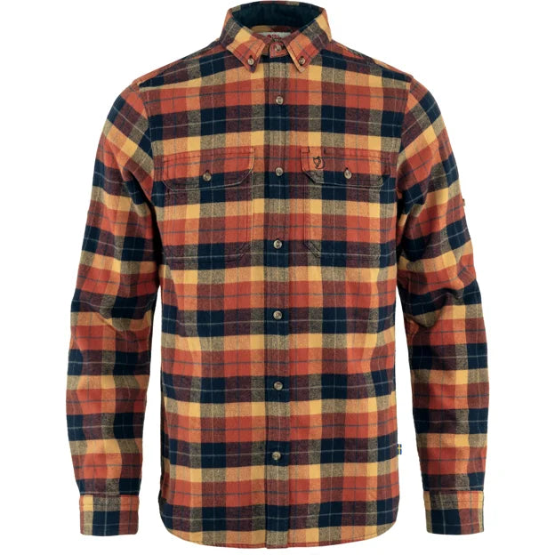 Singi Heavy Flannel Shirt M Dark Sand XS