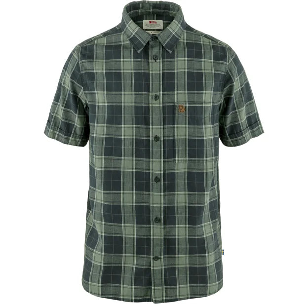Övik Travel Shirt SS M Sand Stone XS