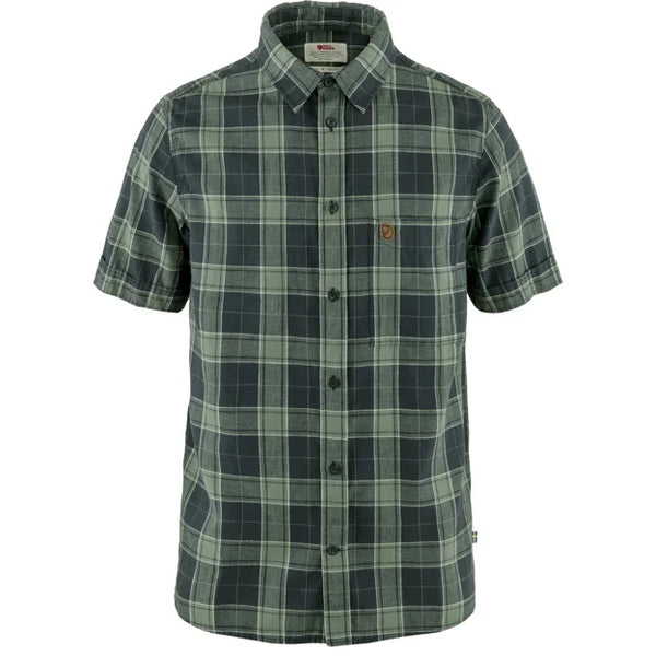Övik Travel Shirt SS M Sand Stone XS