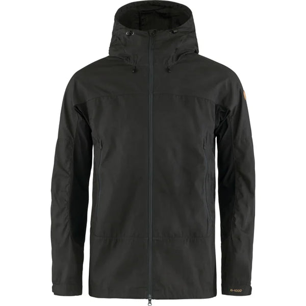 Abisko Lite Trekking Jacket M Dark Grey-Black XS