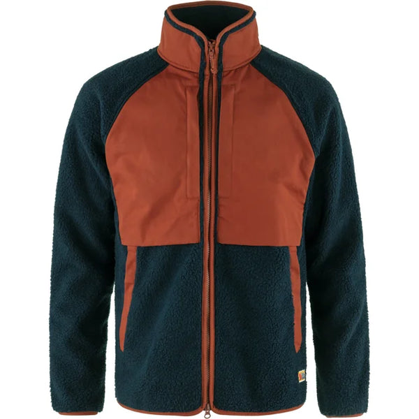 Vardag Pile Jacket M Chalk White-Indigo Blue XS