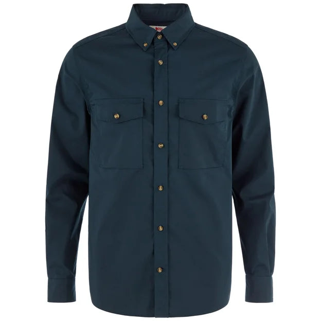 Övik G-1000 Shirt LS M Suede Brown XS Secondary image