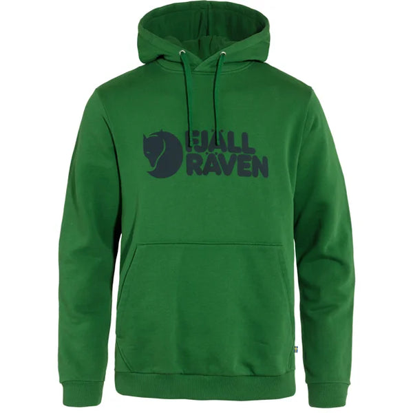 Fjällräven Logo Hoodie M Grey-Melange XS