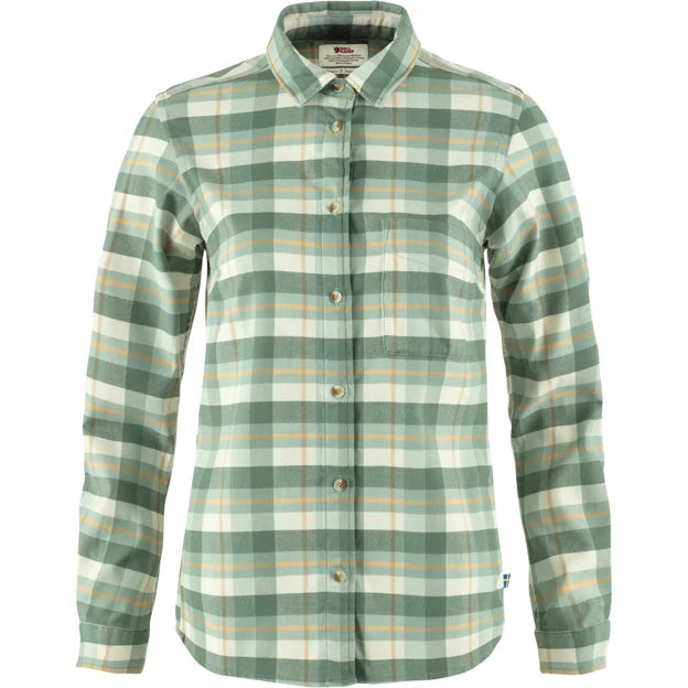 Singi Fjäll Shirt W Port-Patina Green XXS Secondary image