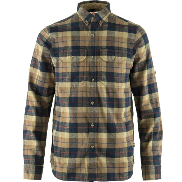 Singi Heavy Flannel Shirt M Dark Sand XS Main image