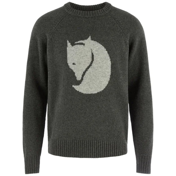 Fjällräven Logo Knit Sweater M Light Beige XS