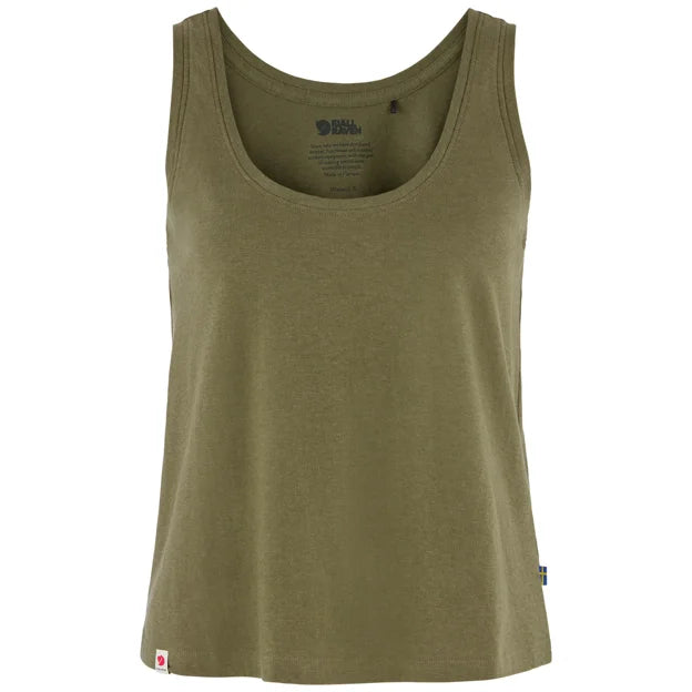 Hemp Blend Tank Top W Chalk White XXS Secondary image