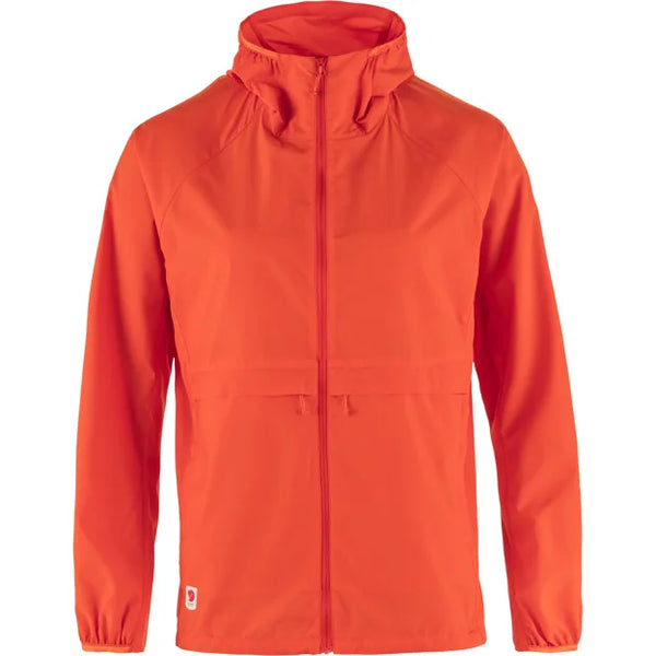 High Coast Wind Hoodie W Flame Orange XXS