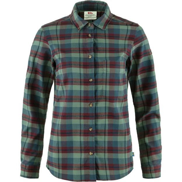 Singi Fjäll Shirt W Port-Patina Green XXS Main image