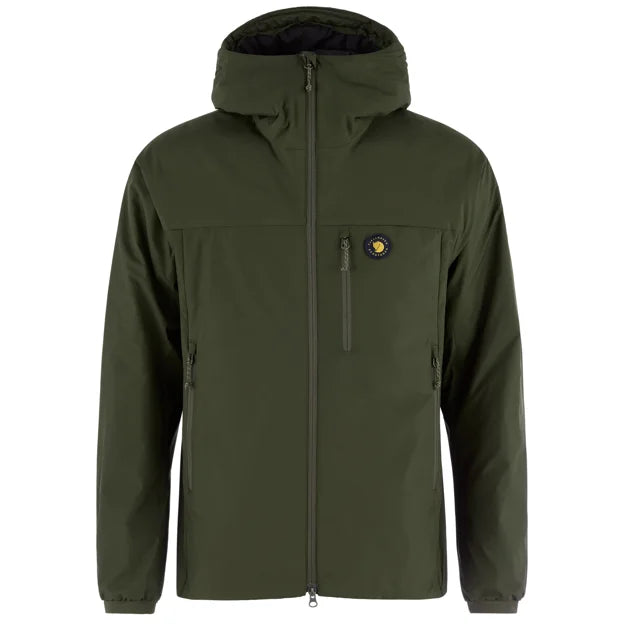 Bergtagen 60 Insulation Jkt M Mustard Yellow-Mountain Blue XS