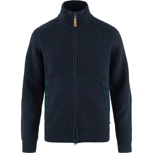 Övik Zip Cardigan Knit M Dark Grey XS Secondary image