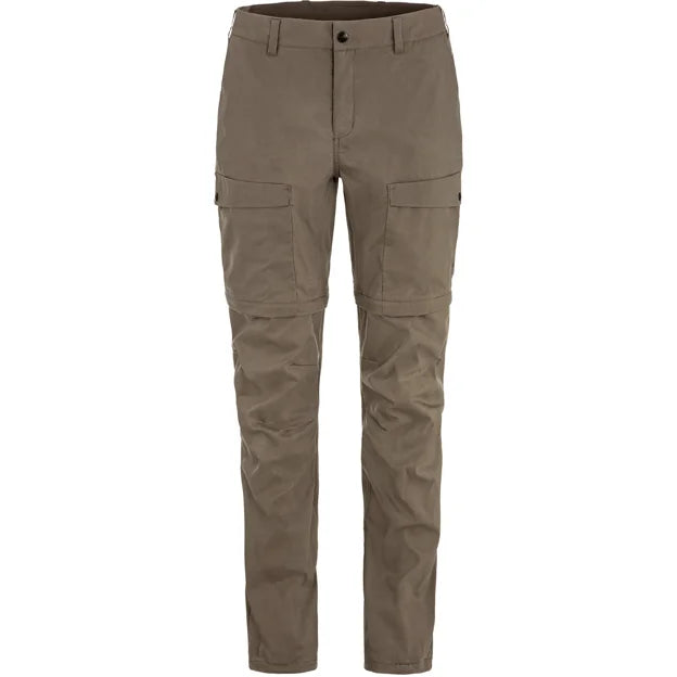 Abisko Hybrid Trail Trs Zip-off W Suede Brown 32/SHORT Main image