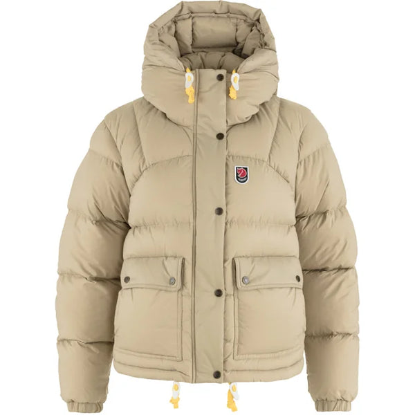 Expedition Down Cropped Jacket W Black XXS