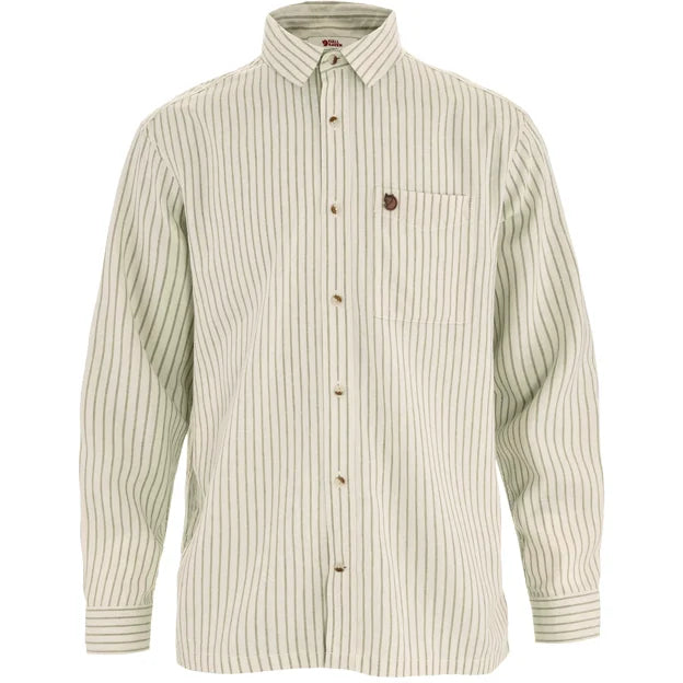 Övik Relaxed Hemp Shirt LS M Chalk White-Sand Stone XS Secondary image