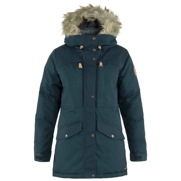 Singi Down Jacket W Buckwheat Brown XXS