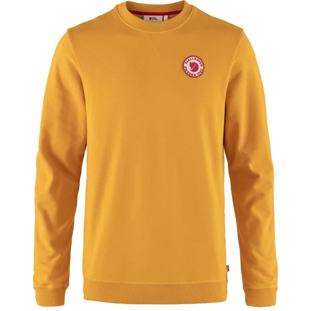 1960 Logo Badge Sweater M Grey-Melange XS