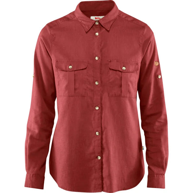 Övik Travel Shirt LS W Sand Stone XXS Main image