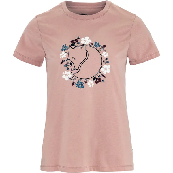 Fjällblomster Fox T-shirt W Chalk White XXS